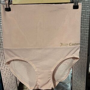 Juicy Couture High-Waisted Shapewear in Cream & Black
